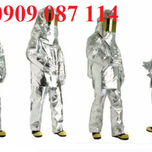 Quần Áo Chống Cháy Tráng Nhôm 1000 Độ C